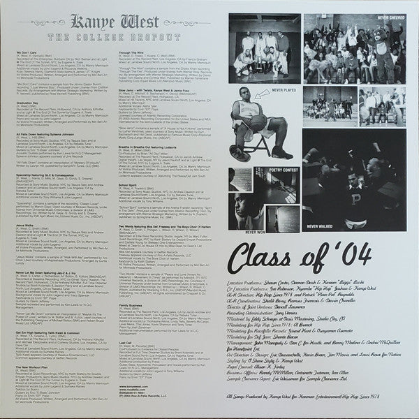 Kanye West : The College Dropout (LP,Album,Reissue)