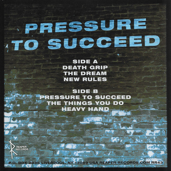 Turnstile (2) : Pressure To Succeed (7",33 ⅓ RPM)
