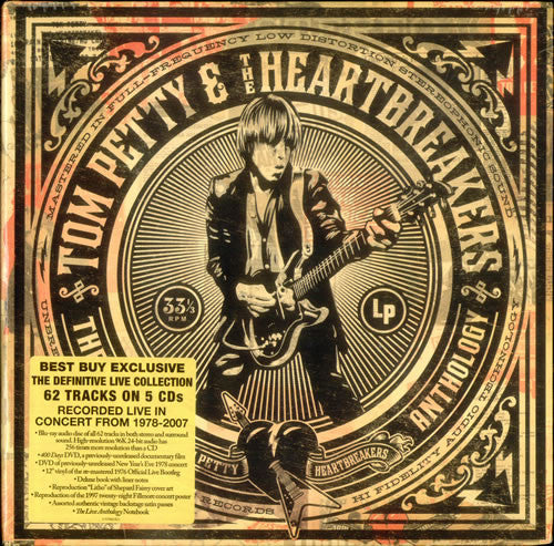 Tom Petty And The Heartbreakers : The Live Anthology (Compilation,Stereo)