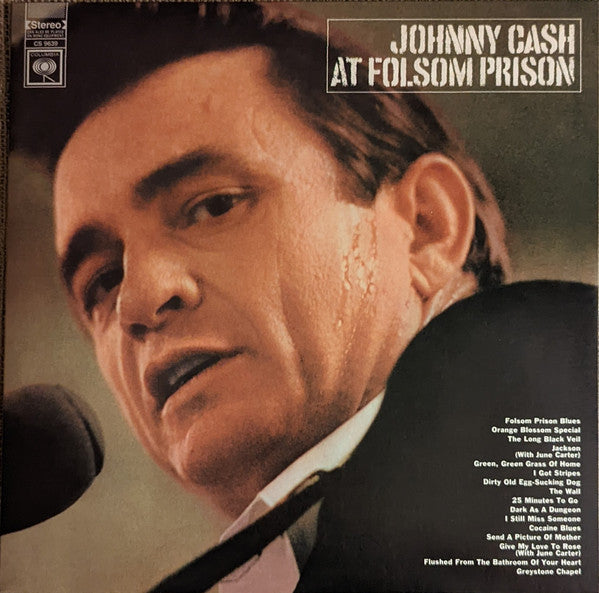 Johnny Cash : At Folsom Prison (LP,Album,Reissue,Stereo)