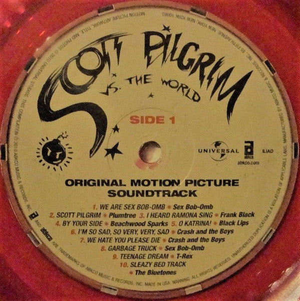 Various : Scott Pilgrim Vs. The World (Original Motion Picture Soundtrack) (LP,Compilation)