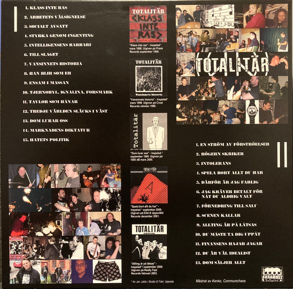 Totalitär : 1998-2002 (LP)
