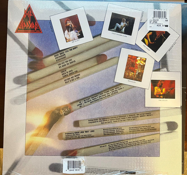 Def Leppard : Pyromania (LP,Album,Reissue,Remastered,Stereo)