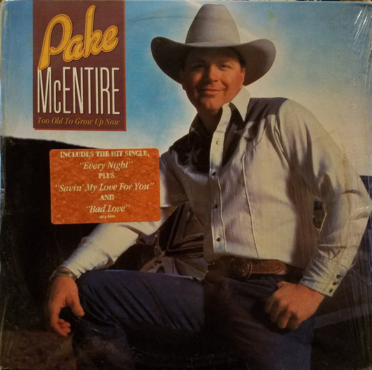 Pake McEntire : Too Old To Grow Up Now (LP,Album)