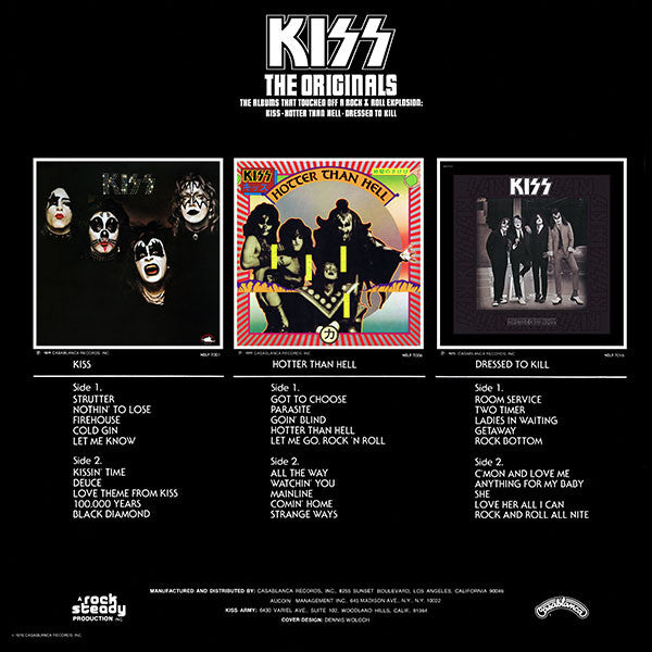 Kiss : The Originals (LP,Album,Reissue)