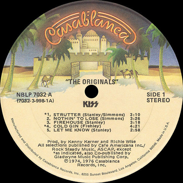 Kiss : The Originals (LP,Album,Reissue)