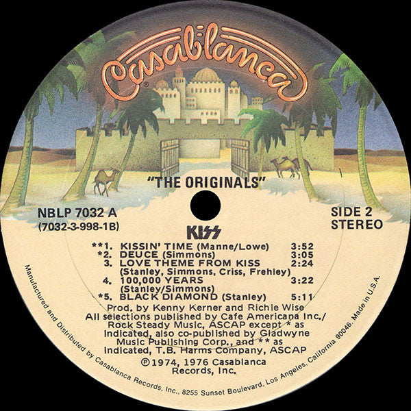 Kiss : The Originals (LP,Album,Reissue)