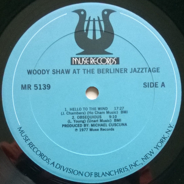 Woody Shaw Concert Ensemble, The / Frank Foster, Rene McLean, Slide Hampton, Ronnie Mathews, Stafford James, Louis Hayes : At The Berliner Jazztage (LP,Album)