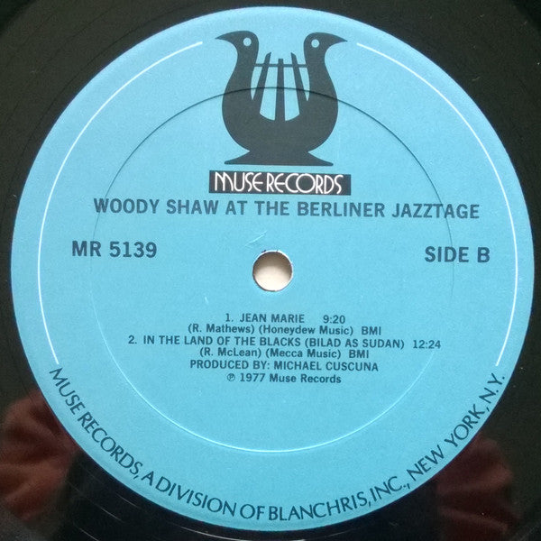 Woody Shaw Concert Ensemble, The / Frank Foster, Rene McLean, Slide Hampton, Ronnie Mathews, Stafford James, Louis Hayes : At The Berliner Jazztage (LP,Album)