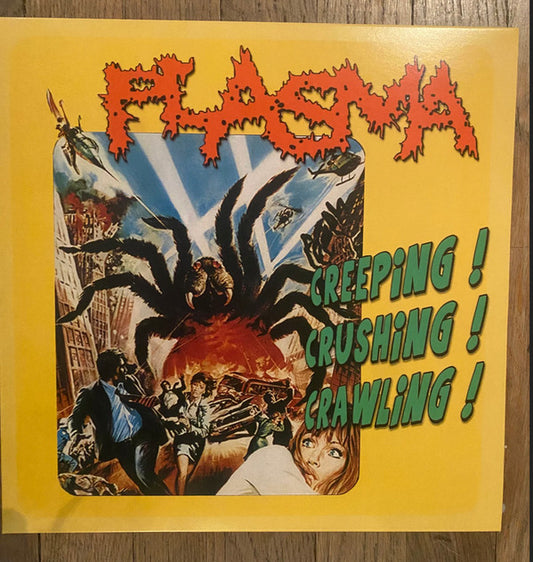 Plasma (9) : Creeping! Crushing! Crawling! (12",Album,Limited Edition,Reissue)