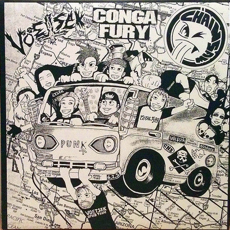Vöetsek / Conga Fury / Chainsaw (9) : Vöetsek / Conga Fury / Chainsaw (10",45 RPM)