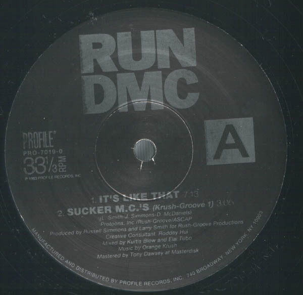 Run-DMC : 12-Inch Singles Box Set (12",33 ⅓ RPM,Single,Reissue)