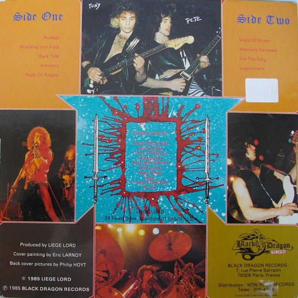 Liege Lord : Freedom's Rise (LP,Album)