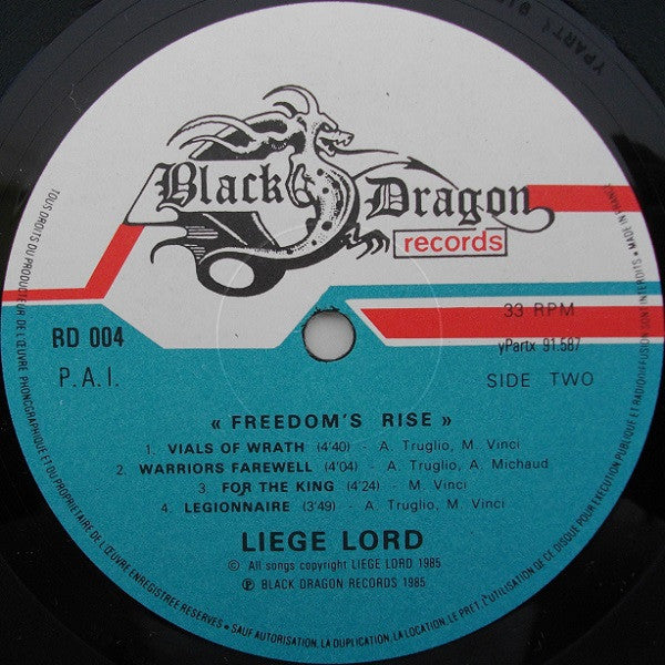 Liege Lord : Freedom's Rise (LP,Album)