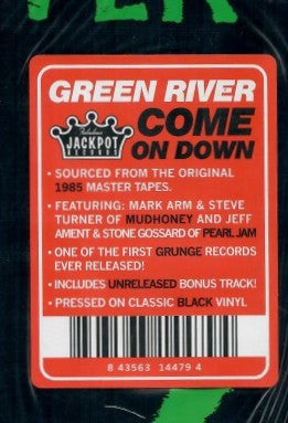 Green River : Come On Down (12",33 ⅓ RPM,EP,Reissue,Remastered,Repress)
