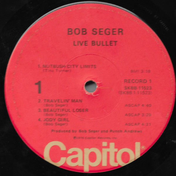 Bob Seger And The Silver Bullet Band : Live Bullet (LP,Album)