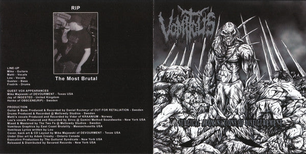 Vomitous : Surgical Abominations Of Disfigurement (EP)