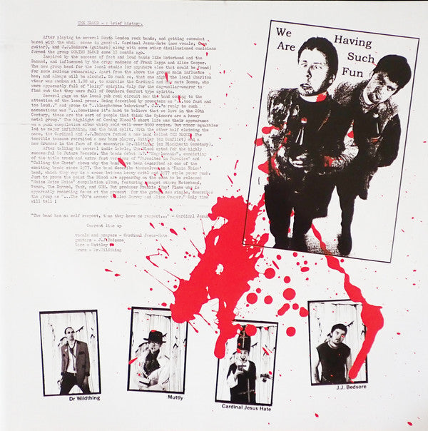 Blood (2), The : Spattered (LP,Compilation)