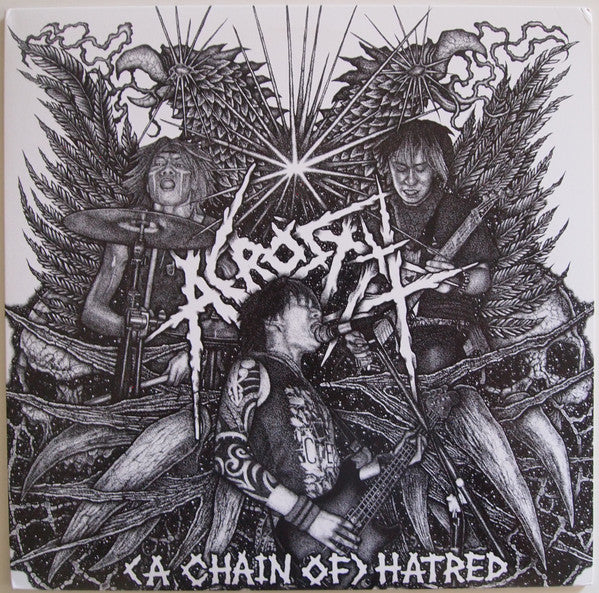 Acrostix : (A Chain Of) Hatred (12",45 RPM,Mini-Album,Repress)