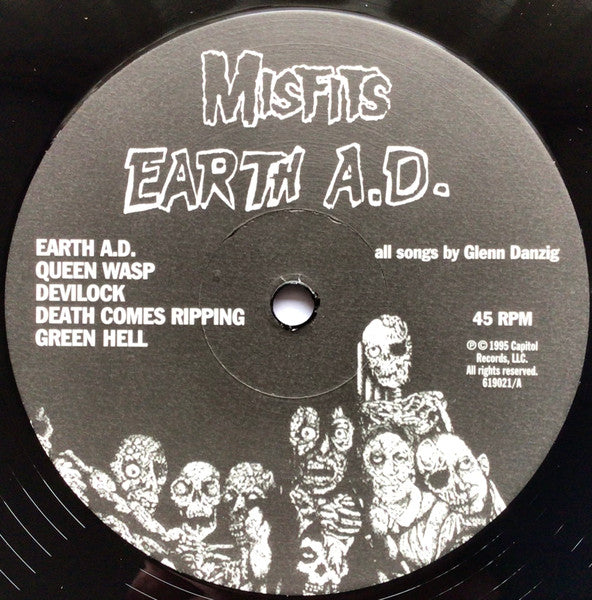 Misfits : Earth A.D. / Wolfs Blood (LP,45 RPM,Album,Reissue,Repress)