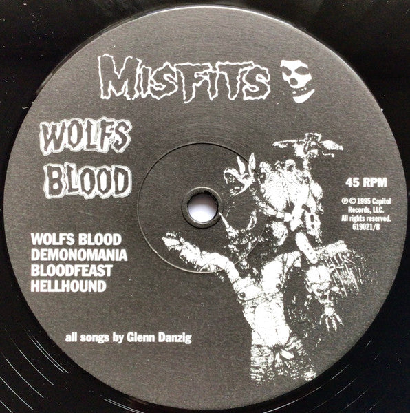 Misfits : Earth A.D. / Wolfs Blood (LP,45 RPM,Album,Reissue,Repress)