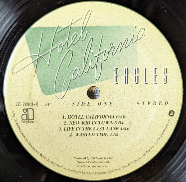 Eagles : Hotel California (LP,Album,Reissue,Stereo)