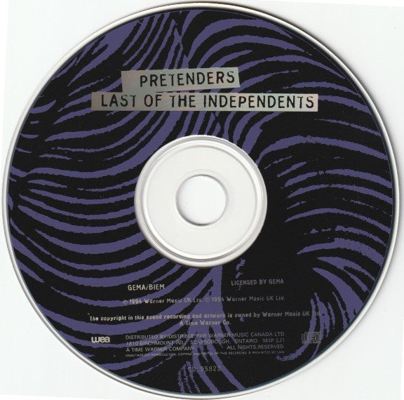 Pretenders, The : Last Of The Independents (Album)