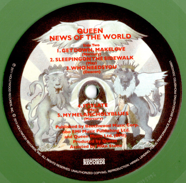 Queen : News of the World (LP,Album,Limited Edition,Reissue,Remastered,Stereo)