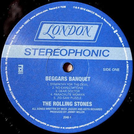 Rolling Stones, The : Beggars Banquet (LP,Album,Reissue,Stereo)