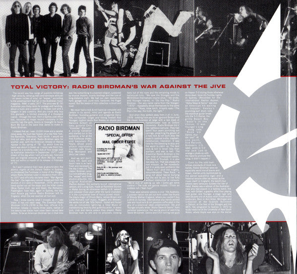 Radio Birdman : The Essential Radio Birdman (1974 - 1978) (LP,Compilation,Reissue,Repress)