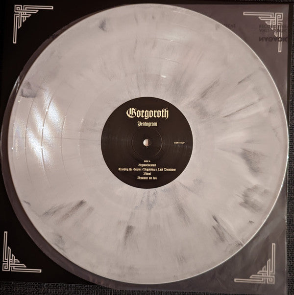 Gorgoroth : Pentagram (LP,45 RPM,Album,Limited Edition,Reissue,Repress)