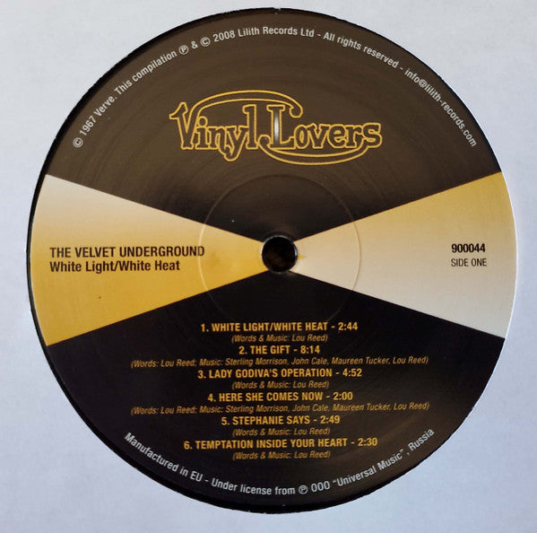 Velvet Underground, The : White Light/White Heat (LP,Album,Reissue)