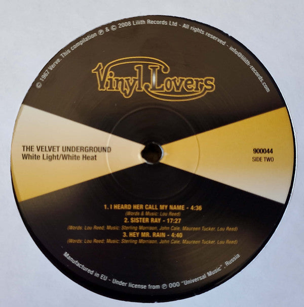 Velvet Underground, The : White Light/White Heat (LP,Album,Reissue)