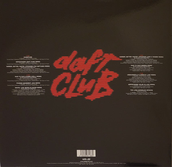 Daft Punk : Daft Club (LP,Compilation,Reissue,Stereo)