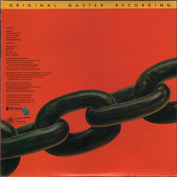 Crusaders, The : Chain Reaction (LP,Album,Limited Edition,Reissue,Remastered,Stereo)