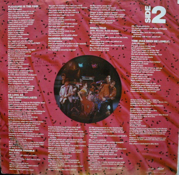 Shirts, The : Inner Sleeve (LP,Album)