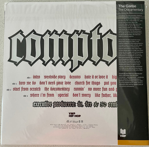 Game (2), The : The Documentary (LP,Album,Club Edition,Reissue,Remastered)
