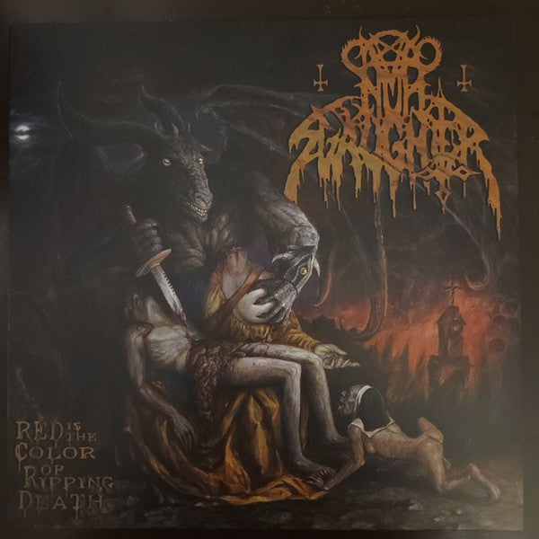 NunSlaughter : Red Is The Color Of Ripping Death (12",Album)