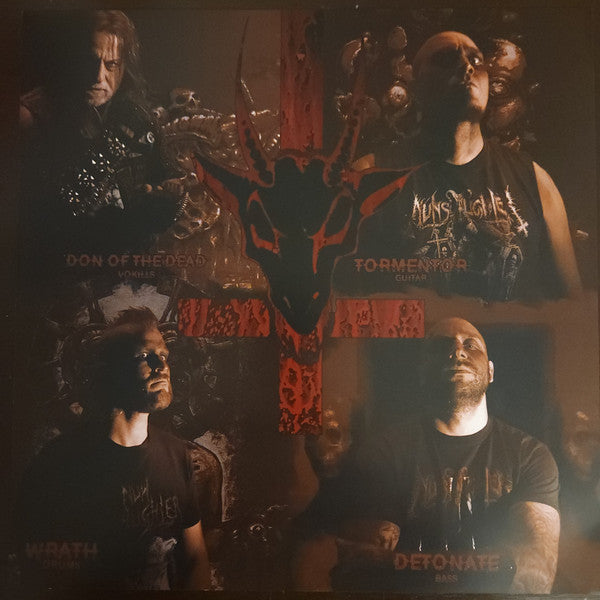 NunSlaughter : Red Is The Color Of Ripping Death (12",Album)