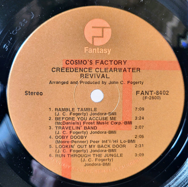 Creedence Clearwater Revival : Cosmo's Factory (LP,Album,Reissue,Stereo)