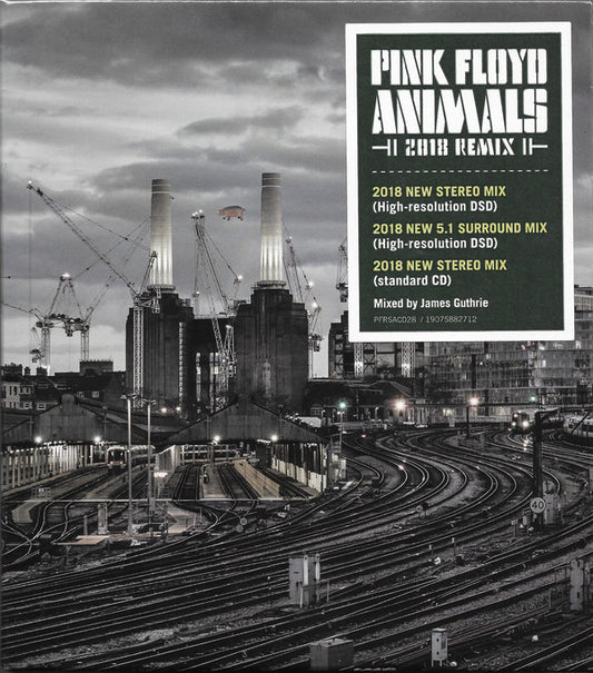 Pink Floyd : Animals (2018 Remix) (Hybrid,Multichannel,Stereo,Album,Limited Edition,Reissue,Remastered)