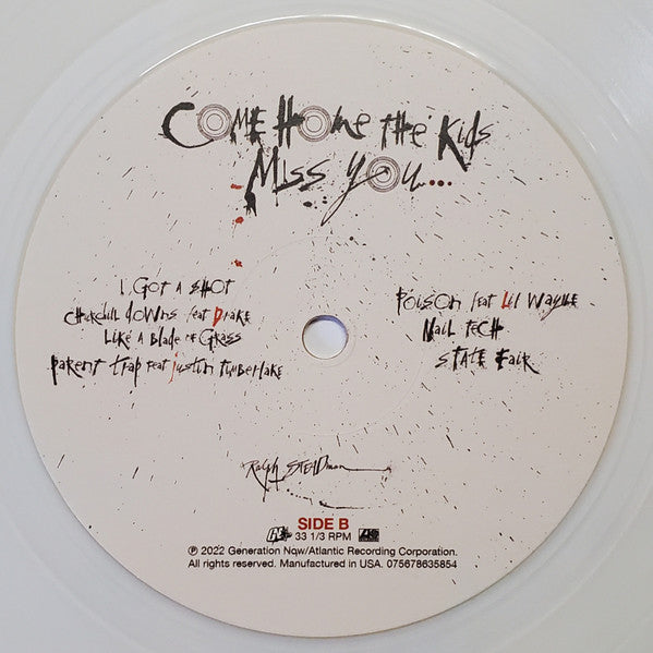 Jack Harlow (2) : Come Home The Kids Miss You (LP,Album,Limited Edition)