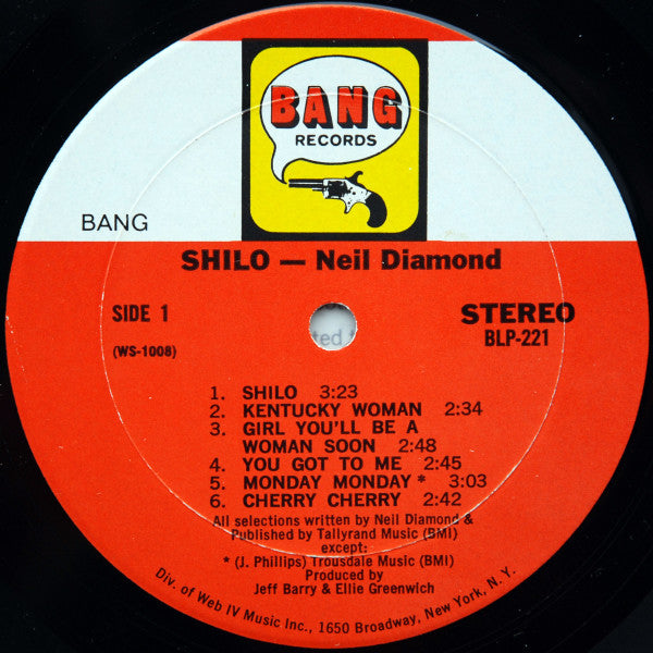Neil Diamond : Shilo (LP,Compilation)