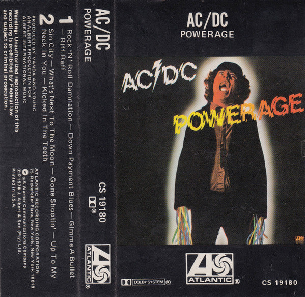 Buy AC/DC : Powerage (Album) Online for a great price – Apollo Exos