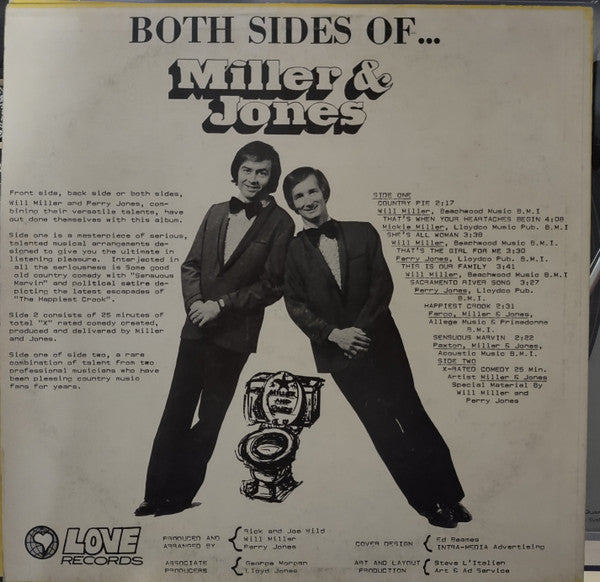 Will Miller (4) & Perry Jones (6) : Both Sides Of... (LP,Album)