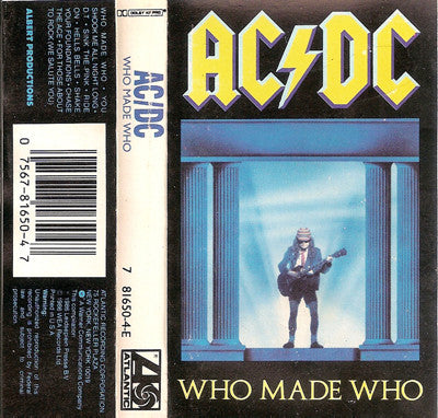 AC/DC : Who Made Who (Compilation,Album)