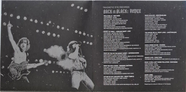 Various : Back In Black (Redux) (LP,Album,Limited Edition,Repress,Stereo)