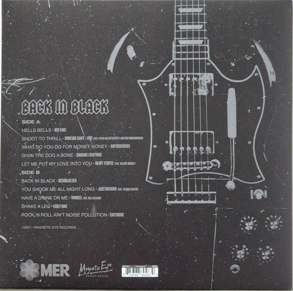 Various : Back In Black (Redux) (LP,Album,Limited Edition,Repress,Stereo)