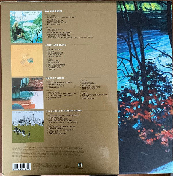 Joni Mitchell : The Asylum Albums (1972-1975) (LP,Album,Reissue,Remastered)