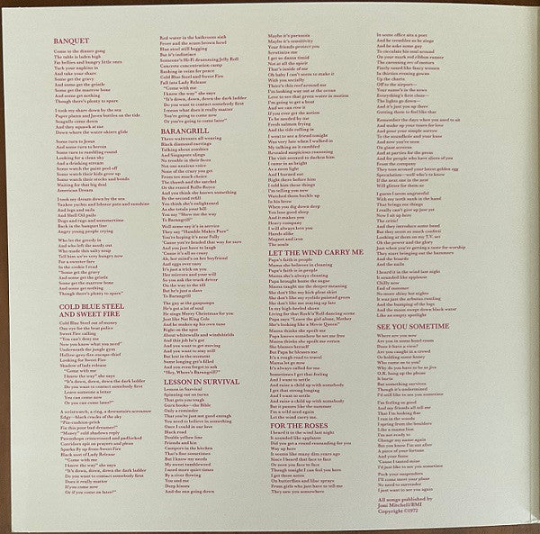 Joni Mitchell : The Asylum Albums (1972-1975) (LP,Album,Reissue,Remastered)